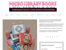 Tablet Screenshot of microlibrarybooks.com